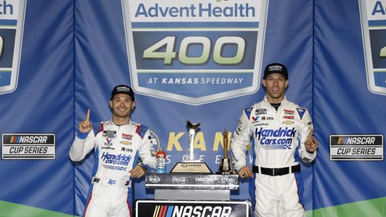 Kyle Larson maintains No. 1 spot in NASCAR Power Rankings after Kansas win – MASHAHER