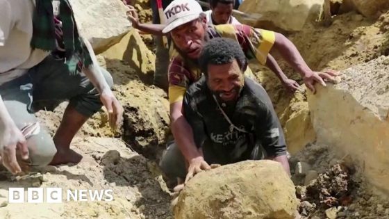 Locals scramble to search deadly landslide by hand – MASHAHER