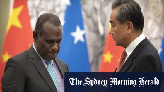 Jeremiah Manele the new pro-China prime minister of Solomon Islands – MASHAHER