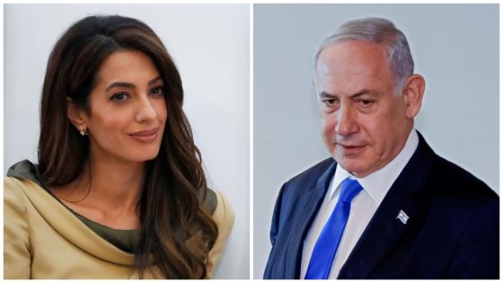 Amal Clooney Approved War Crime Arrest Warrant for Benjamin Netanyahu – MASHAHER