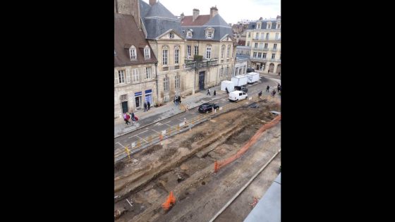 Stone workshops — used by craftsmen in the Middle Ages — found in France. See them – MASHAHER