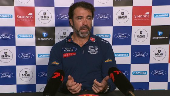 Chris Scott press conference video after Geelong Cats loss to Port Adelaide Power, Jeremy Cameron advantage call – MASHAHER