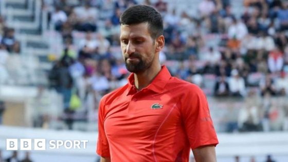 Novak Djokovic out of Italian Open after defeat by Alejandro Tabilo – MASHAHER