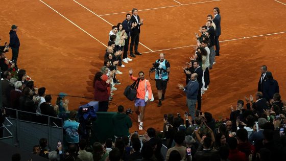 Rafael Nadal gets guard of honour after final Madrid Open, scores, results Jiri Lehecka – MASHAHER