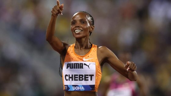 Beatrice Chebet breaks 10,000m world record at Pre Classic – MASHAHER