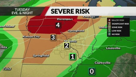 When and where to expect severe storms Tuesday – MASHAHER