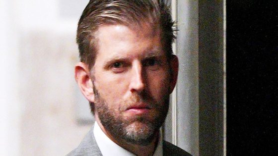 ‘Snowflake’ Eric Trump Mercilessly Mocked Over Raging Response To MSNBC Host’s Joke – MASHAHER