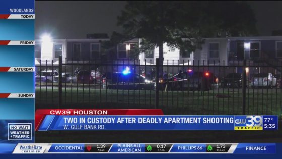 Two in custody after deadly apartment shooting in North Houston – MASHAHER