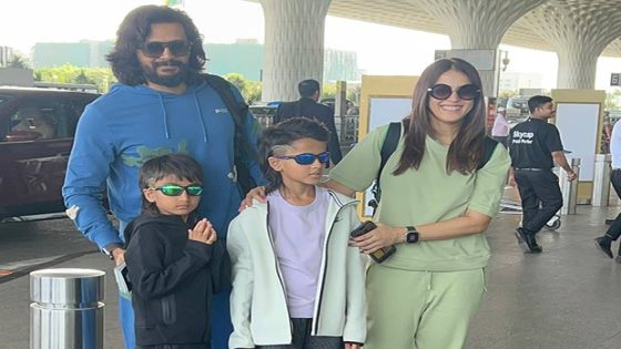 Riteish Deshmukh and Genelia’s kids steal the internet with their hairstyles, watch : Bollywood News – MASHAHER