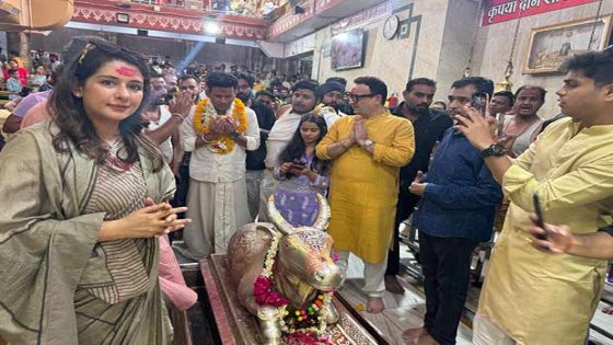 Manoj Bajpayee seeks blessings at Shree Mahakaleshwar Temple for his 100th film, Bhaiyya Ji 100 : Bollywood News – MASHAHER