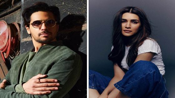 Sidharth Malhotra and Kriti Sanon to collaborate for a love story backed by Maddock Films? Here’s what we know : Bollywood News – MASHAHER