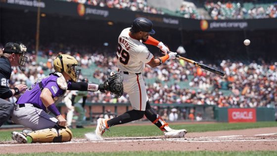 Matos breaks 103-year-old Giants record with four RBI vs. Rockies – MASHAHER