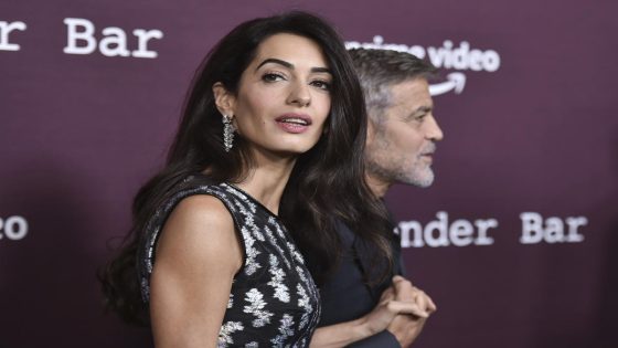 Amal Clooney is one of the legal experts who recommended war crimes charges in Israel-Hamas war – MASHAHER