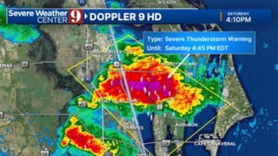 Severe storms brewing over Brevard County – MASHAHER