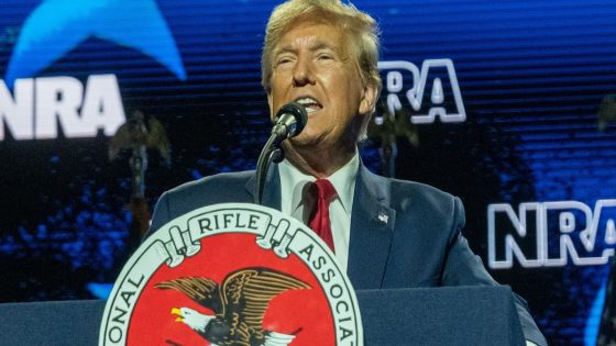 Donald Trump, Who Is Banned From Buying Firearms, To Address NRA – MASHAHER