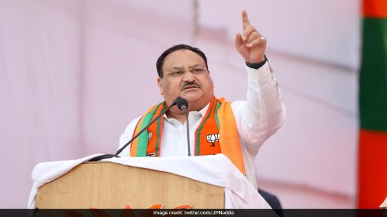 JP Nadda Summoned By Karnataka Police Over BJP’s Controversial Post – MASHAHER