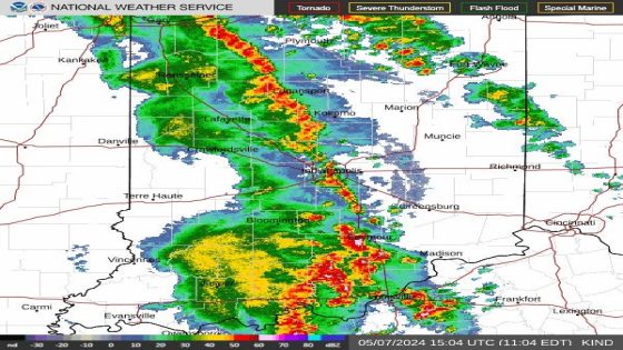 Baseball-size hail, tornadoes possible tonight in Bloomington, surrounding area – MASHAHER