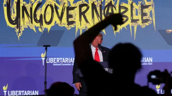 Trump booed and heckled by raucous crowd at Libertarian convention – MASHAHER