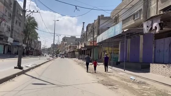 Rafah streets look empty as most Palestinians flee – MASHAHER