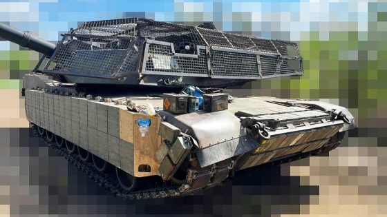 Ukrainian M1 Abrams Tanks Get Elaborate ‘Cope Cages,’ Soviet Explosive Reactive Armor – MASHAHER