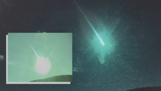 Bright green fireball lights up the skies over Portugal and Spain (photos) – MASHAHER