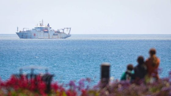 Did you see a huge ship off the coast of Pismo Beach? Here’s what it was up to – MASHAHER