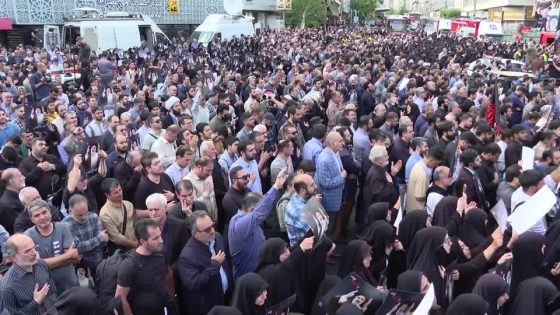 Iranians mourn ‘martyred president’ Ebrahim Raisi – MASHAHER