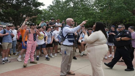 Pro-Palestinian protest at Ole Miss ends in heated confrontation – MASHAHER