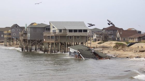 A 6th house has collapsed into the Atlantic Ocean along North Carolina’s Outer Banks – MASHAHER