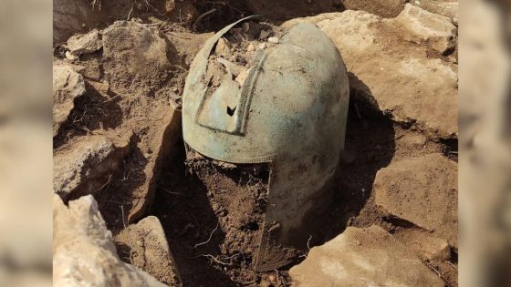 2,500-year-old Illyrian helmet found in burial mound likely caused ‘awe in the enemy’ – MASHAHER