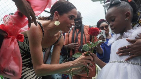 Meghan visited Nigeria as a duchess and left an African princess – MASHAHER