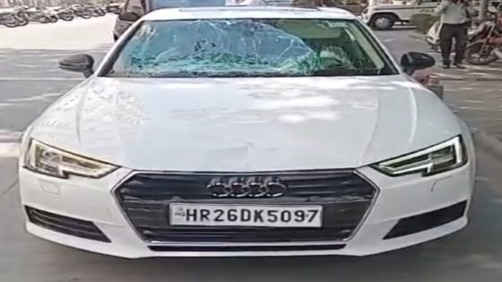 How Cops Recovered Audi That Ran Over Noida Man – MASHAHER