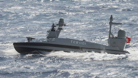 Turkeyâs navy deploys unmanned surface vessels during Denizkurdu drill – MASHAHER