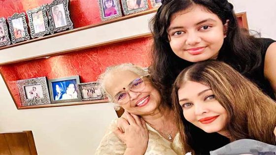 Aishwarya Rai Bachchan celebrates mother Brinda Rai’s birthday with Aaradhya Bachchan : Bollywood News – MASHAHER