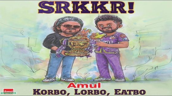 Amul celebrates KKR’s IPL 2024 win with Shah Rukh Khan twist: “Korbo, Lorbo, Eatbo!” 2024 : Bollywood News – MASHAHER