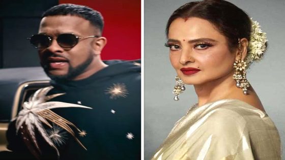 British Rapper Mumzy pays tribute to Rekha in new single: “Her grace, beauty, and talent are unmatched” : Bollywood News – MASHAHER