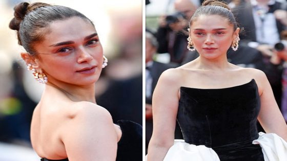 Cannes 2024: Aditi Rao Hydari exudes elegance in Gaurav Gupta black and white strapless gown, see pics 2024 : Bollywood News – MASHAHER