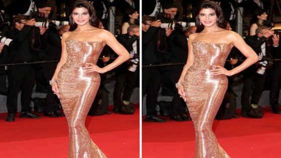 Cannes 2024: Jacqueline Fernandez exudes elegance in strapless shimmering gown by Mikael D Couture, see videos and pics 2024 : Bollywood News – MASHAHER