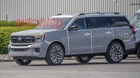 2025 Ford Expedition spy photos reveal major exterior overhaul – MASHAHER