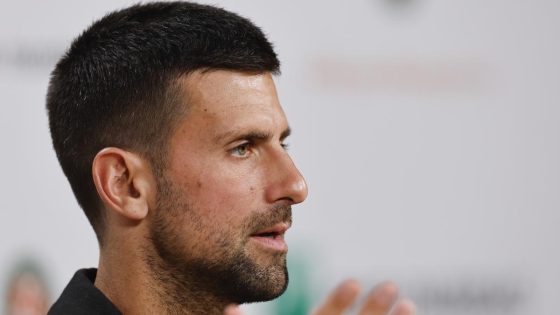 French Open 2024: Novak Djokovic arrives at Roland Garros with âlow expectations and high hopesâ – MASHAHER