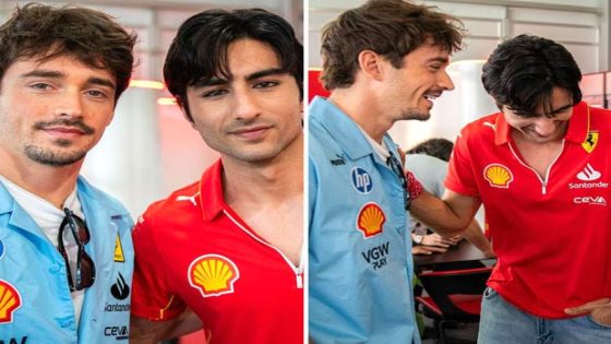 Ibrahim Ali Khan meets F1 star Charles Leclerc at Miami Grand Prix, photos go viral 1 : Bollywood News – MASHAHER