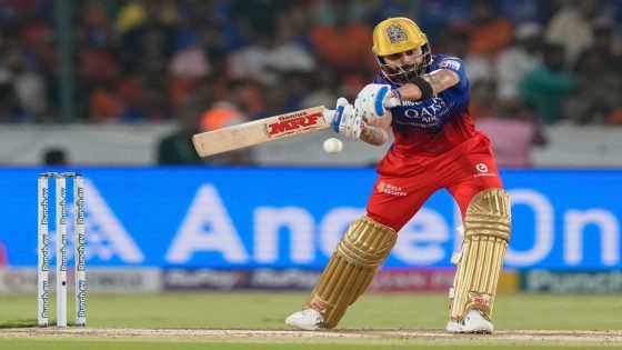 RCB vs CSK: Virat Kohli's special new-look – MASHAHER