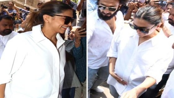 Lok Sabha Elections 2024: Deepika Padukone flaunts her baby bump for the first time at polling booth with Ranveer Singh, watch video 2024 : Bollywood News – MASHAHER