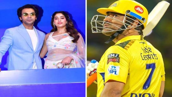 Mr & Mrs Mahi’s ‘Dekhha Tenu’ song launch: Rajkummar Rao and Janhvi Kapoor praise Mahendra Singh Dhoni: “He just didn’t click a selfie with fans and walked ahead. He also talked to them, that too with utmost respect” : Bollywood News – MASHAHER