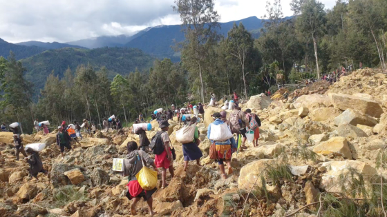 Hundreds reportedly dead after severe landslide strikes Papua New Guinea village – MASHAHER