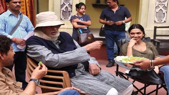 Piku turns 9: Deepika Padukone posts BTS pic with Amitabh Bachchan and Irrfan Khan 9 : Bollywood News – MASHAHER