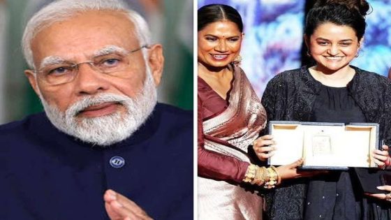 Prime Minister Narendra Modi pens note congratulating the team of All We Imagine as Light after their Grand Prix win : Bollywood News – MASHAHER