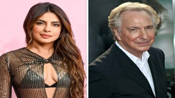 Priyanka Chopra finds inspiration in Alan Rickman’s acting advice : Bollywood News – MASHAHER