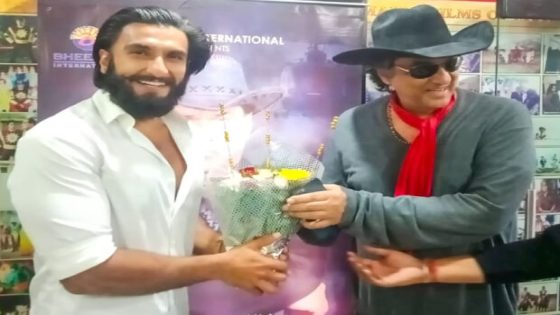 Ranveer Singh meets OG Shaktimaan Mukesh; latter describes him as ‘good person with a dynamic personality’: “The most energetic actor in the industry” : Bollywood News – MASHAHER