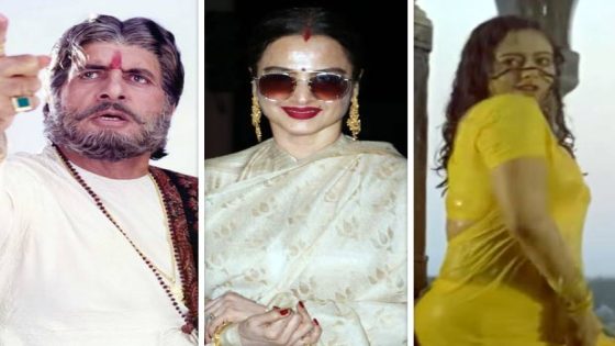 25 Years of Sooryavansham: Rekha dubbed for Soundarya as well as Jayasudha; Soundarya’s ten-second ‘seductive’ dance step is cut from the TV version 25 : Bollywood News – MASHAHER